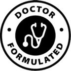 Doctor Formulated seal used on the Gluco6 sales page