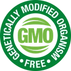 GMO free seal used on the Gluco6 label