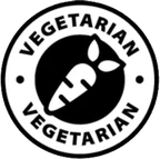 Vegetarian seal used on the Gluco6 sales page