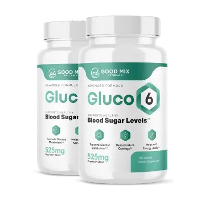 Gluco6 2 bottles pack