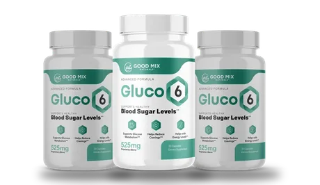Gluco6 3 bottles pack