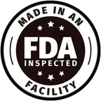 FDA registered facility roundel used on the Gluco6 artwork