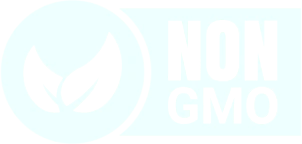 Non-GMO seal used on the Gluco6 artwork