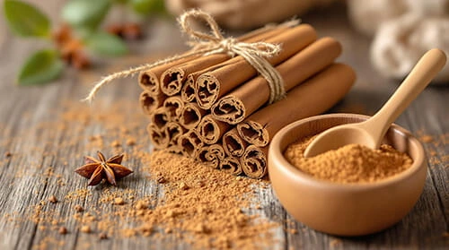 Cinnamon as shown in the Gluco6 ingredient artwork